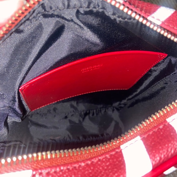 SOLDOUT New Roberto Cavalli Zebra Print Camera Bag Men - Picture 7 of 10